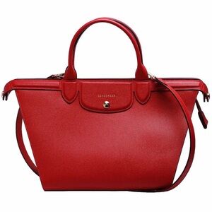 Longchamp Medium Heritage Leather Tote Bag